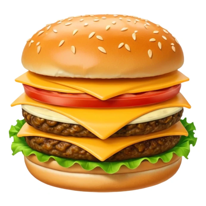 generate me a krabby patty from spongebob png sticker