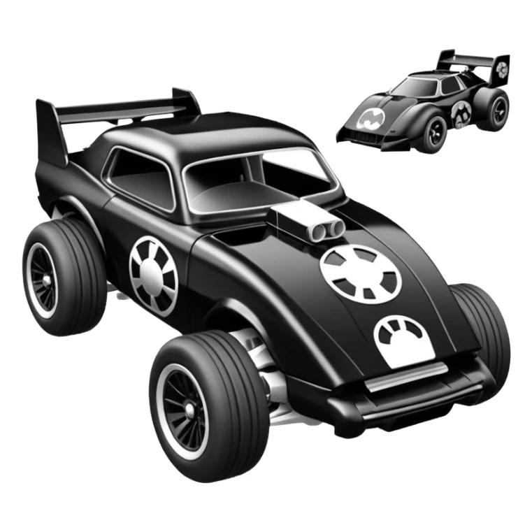 Hot wheels Hot rod Star Wars Death trooper’s race car  sticker