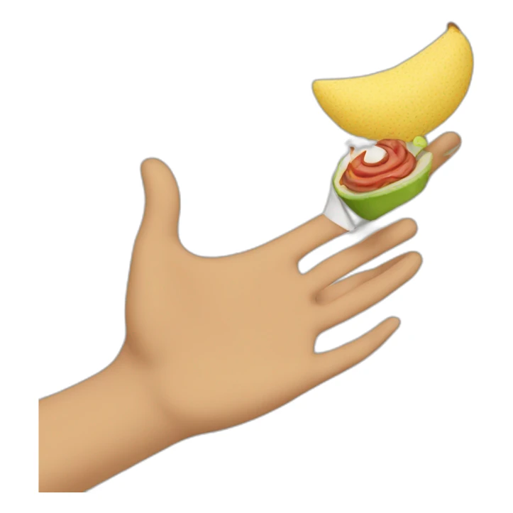 chica con abanico en la mano sticker