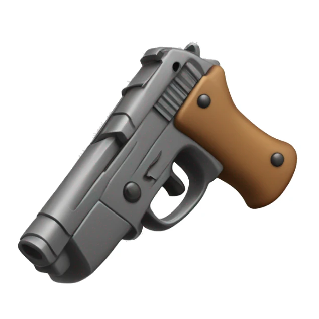 Pistola de silicon de manualidades sticker