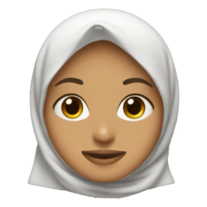 women with hijab sticker