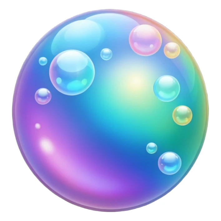 MULTİPLE  bubbles  sticker