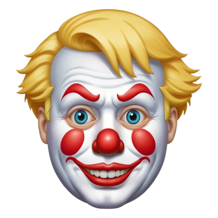Clown Donald Trump  sticker
