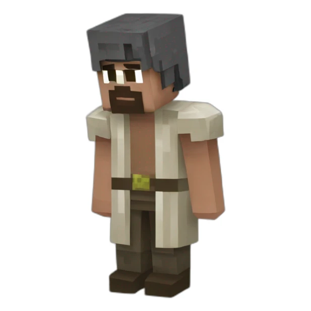 Villageois minecraft sticker