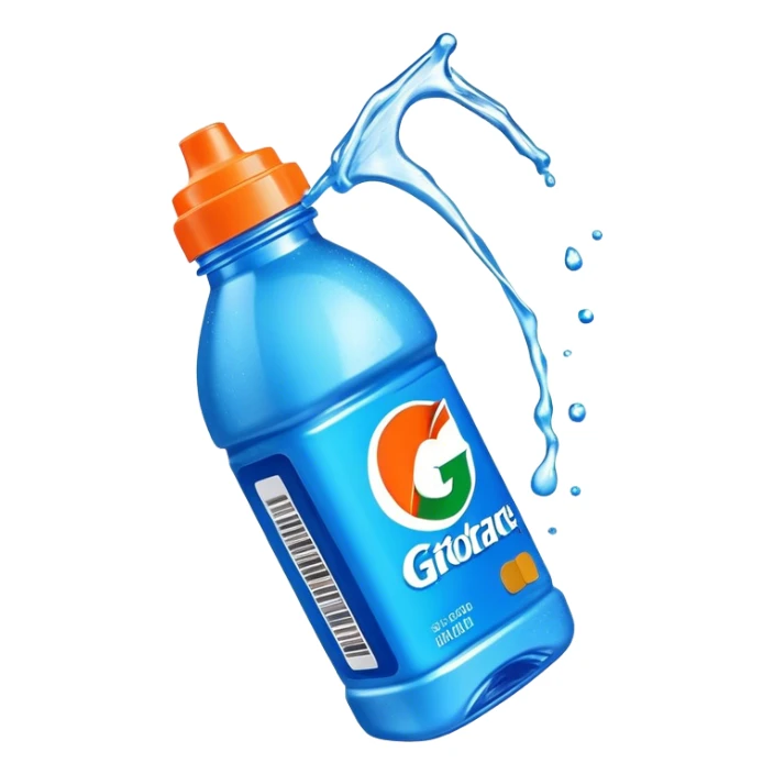 Gatorade Bottle With Credit Card Slo sticker