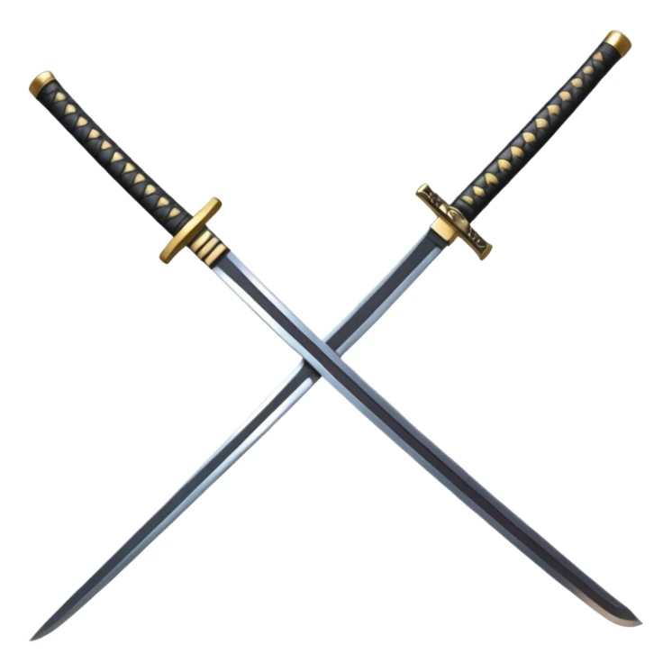 Famous Katana, full length chinese names on blade. sticker