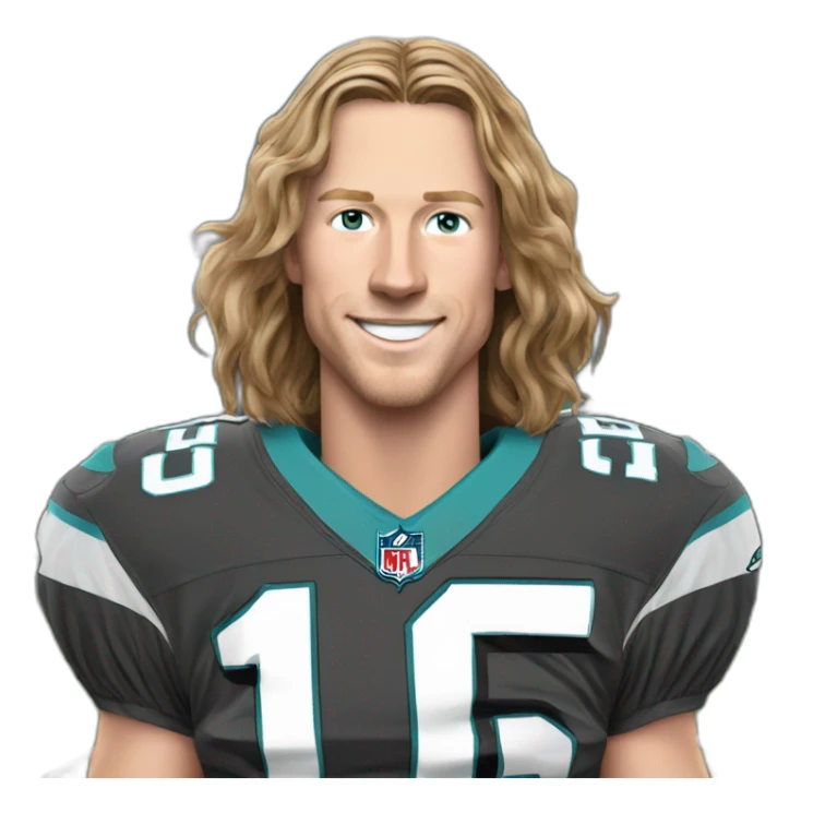 trevor lawrence jaguars winning superbowl sticker