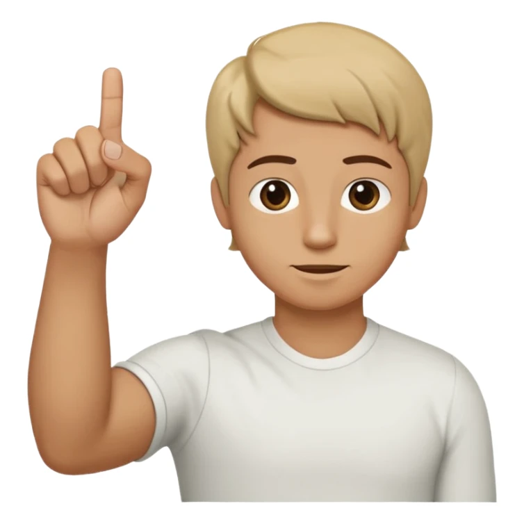 Hold up your hands. With your left hand, make a ‘6’ by curling your index finger like a hook while sticking your thumb out. With your right hand, make a ‘7’ by pointing your index finger straight and your thumb sideways like an L-shape. Put both hands next to each other — that’s the 67 meme sticker