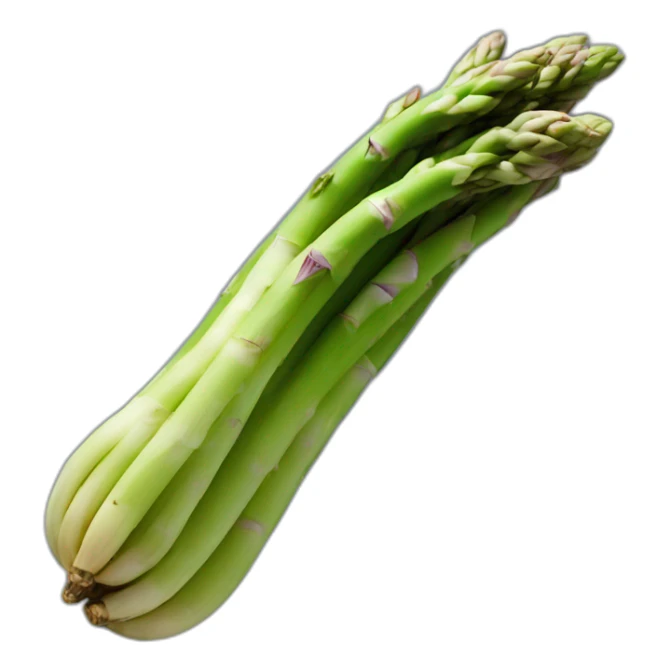 Crée un emoji d'une asperge qui marche sticker