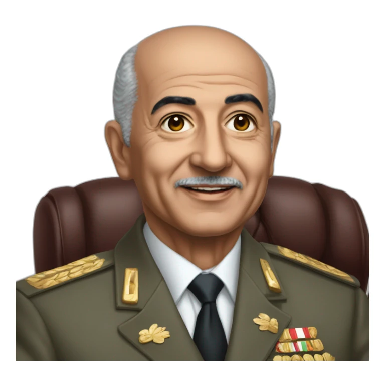 Abdelmadjid Tebboune Président de la République algérienne démocratique et populaire sticker