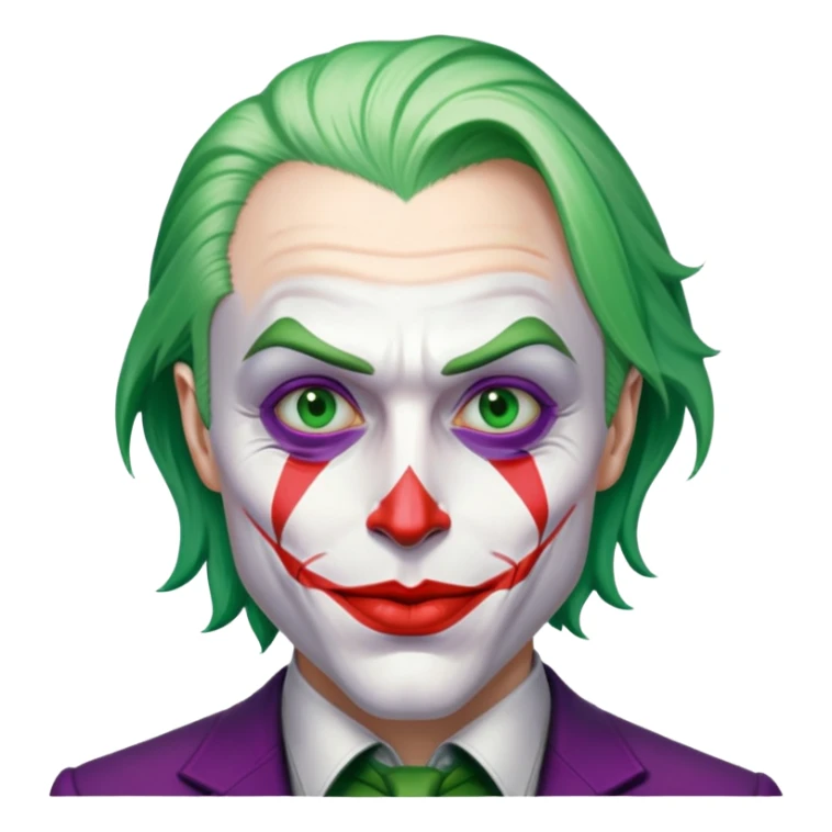 The Joker with Elon Musks face sticker