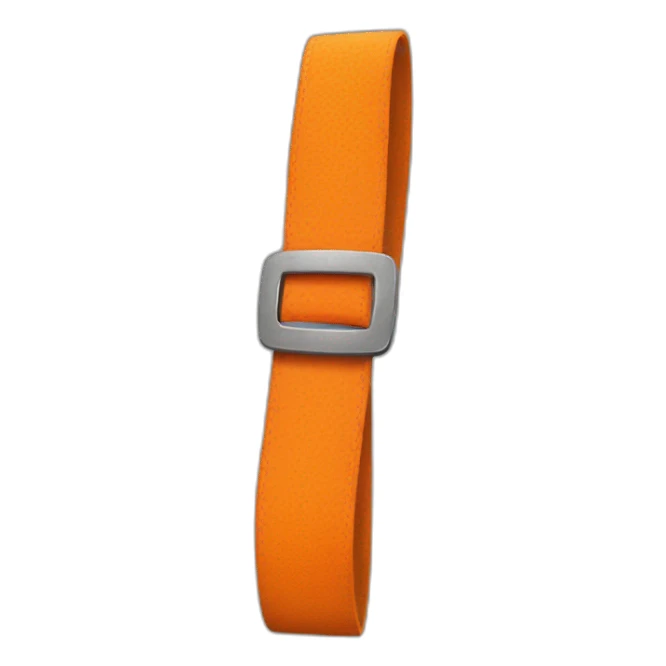orange belt sticker