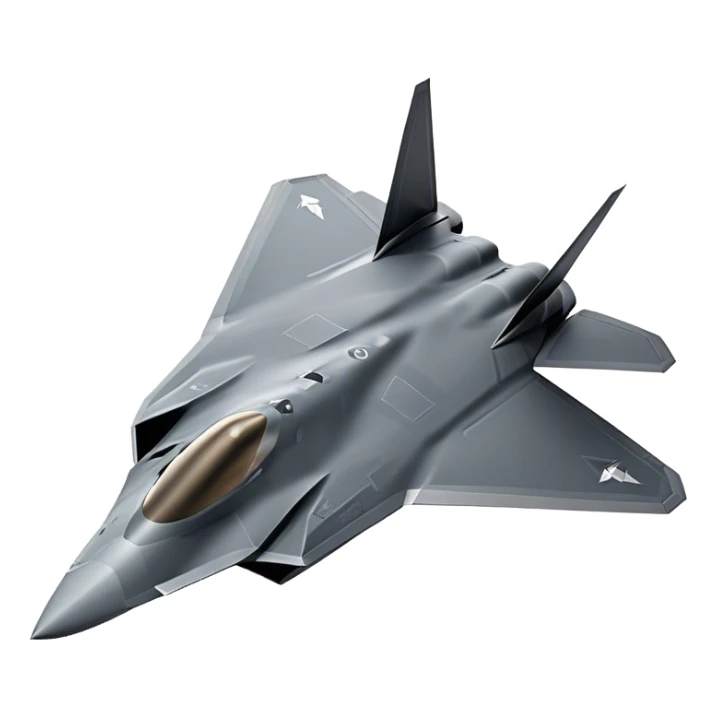 F-22 Raptor - Lockheed Martin (Model Year: 2020) (Iconic colour: Stealth gray) sticker