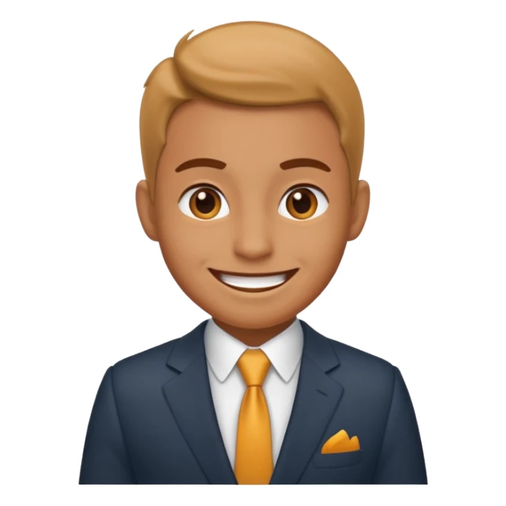 mischievous love island host voice over sticker