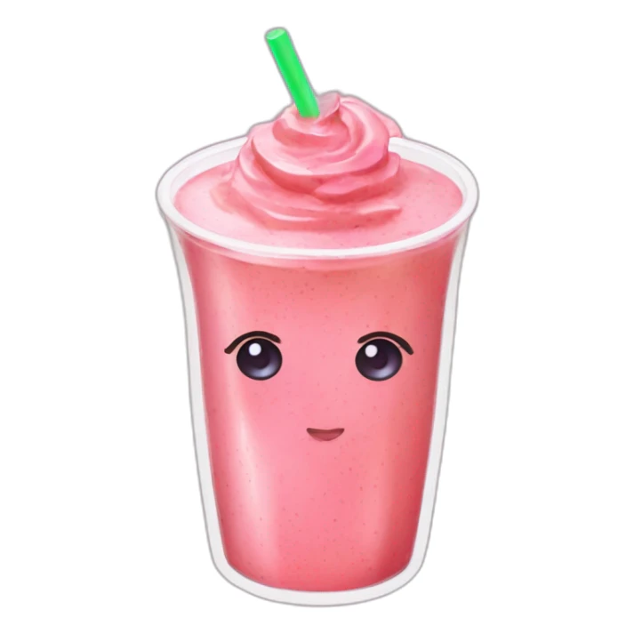 Smoothie from chips girl in gyaru style sticker