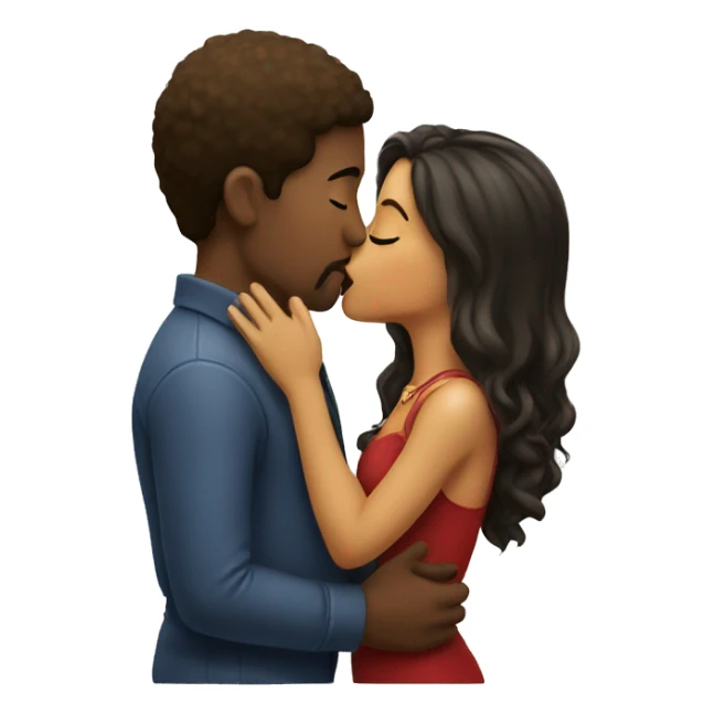 Kissing  kiss kiss sticker