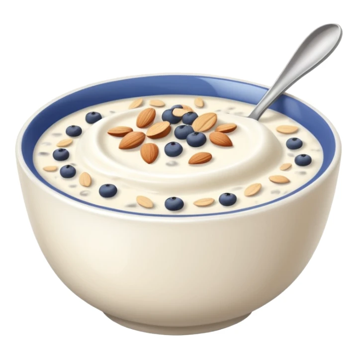 Greek Yogurt with Oats and Chia Seeds sticker