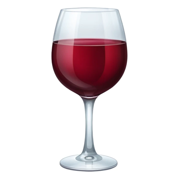 glass of wine  sticker