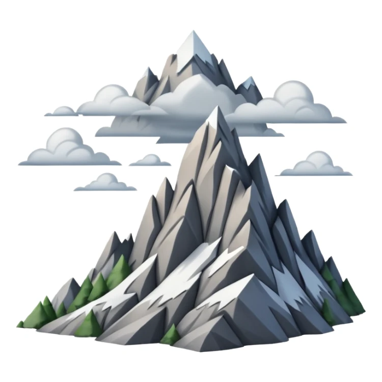 A rocky mountain peak rising sharply into the sky.


















































 sticker