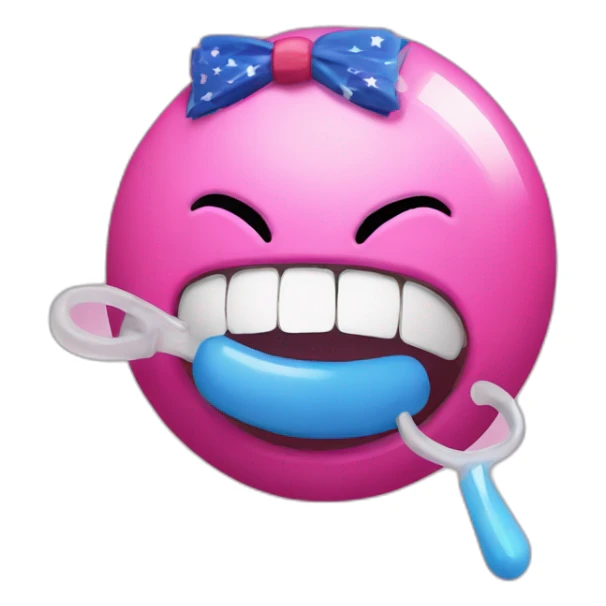 America (countryhumans) With a pink pacifier in his mouth sticker