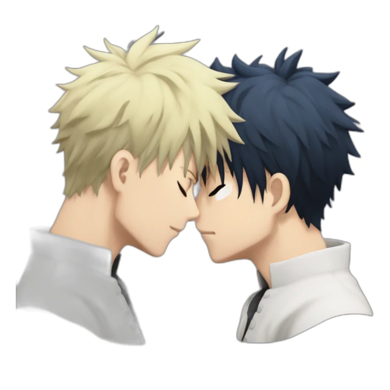 gojo jujutsu kaisen kiss sticker