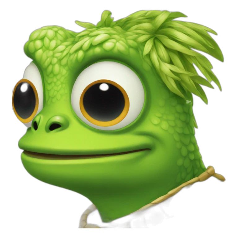 pepe la rana feliz sticker