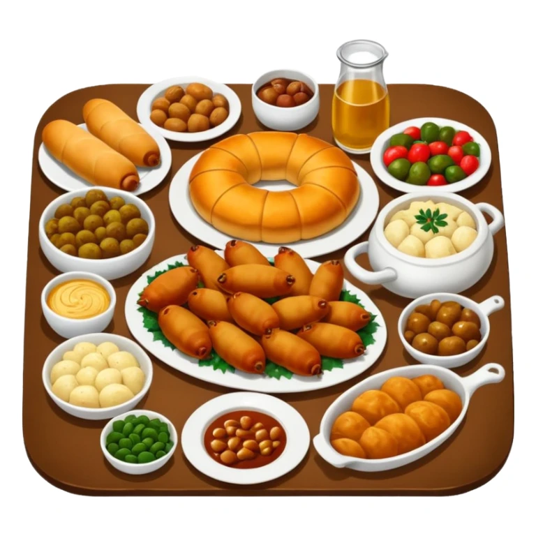 romanian cuisine christmas food types sticker