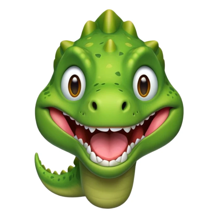 🦖 + 🤪 sticker