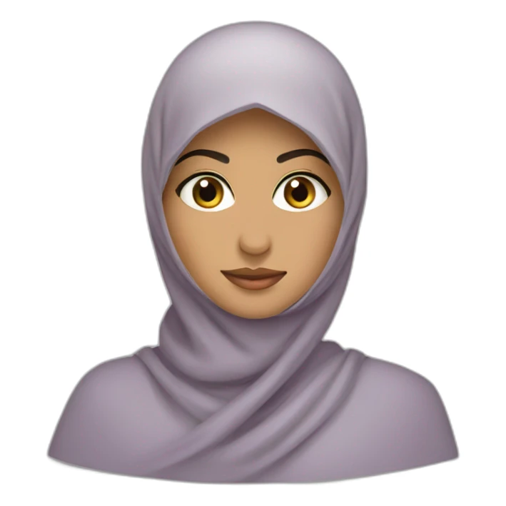 Saudi Niqab woman muslim sticker