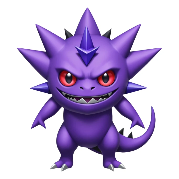 Gengar-Sableye-Genesect-fusion (full body) sticker