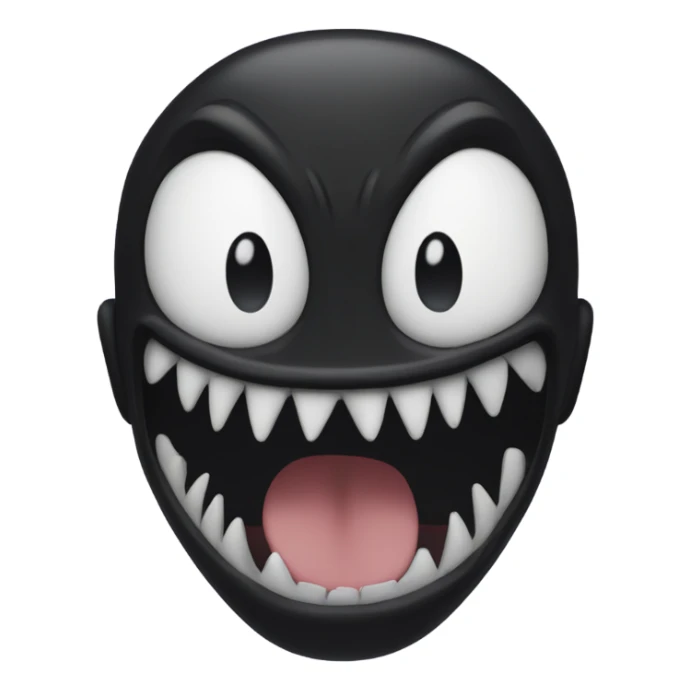 venom face sticker