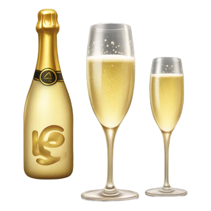 Sparkling wine  sticker