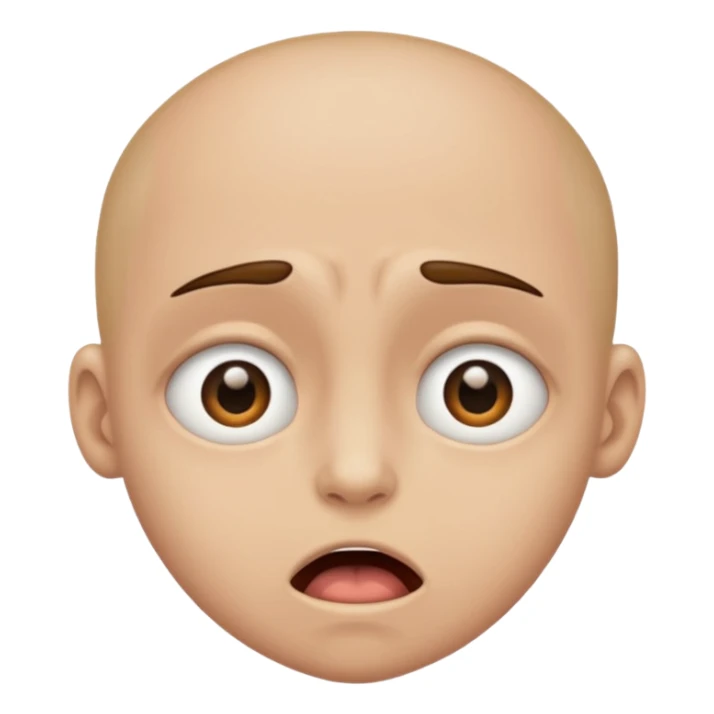 
Emoji 2: Eyes half-open, drool coming out — mentally gone.
 sticker