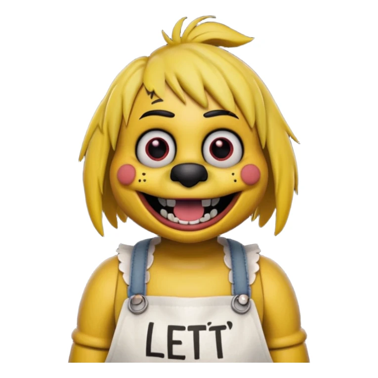 Chica from Five Nights At Freddy's Movie sticker