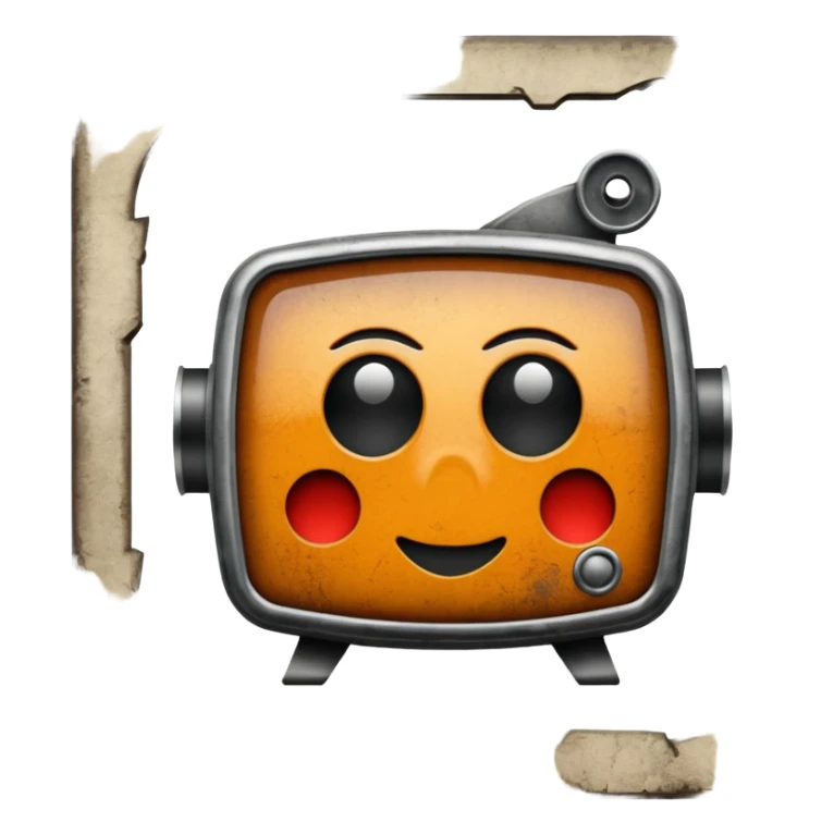 Grunge Film logo sticker