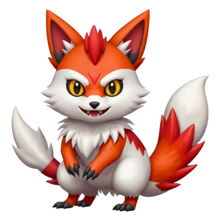 Trico-Litten-Zangoose-fusion sticker