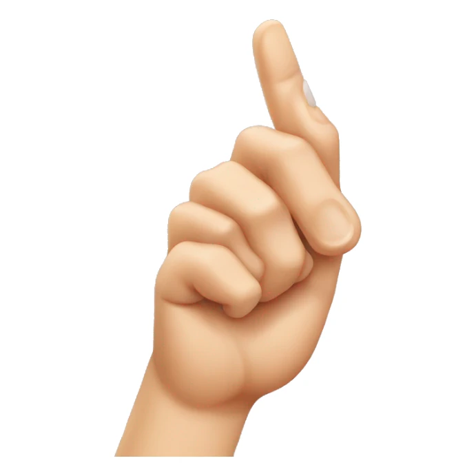 Smirking face emoji biting fingernail sticker