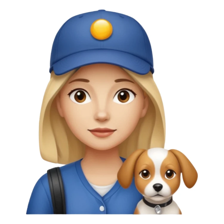 Dog Walker woman sticker
