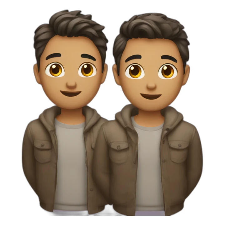 a couple of gay sticker