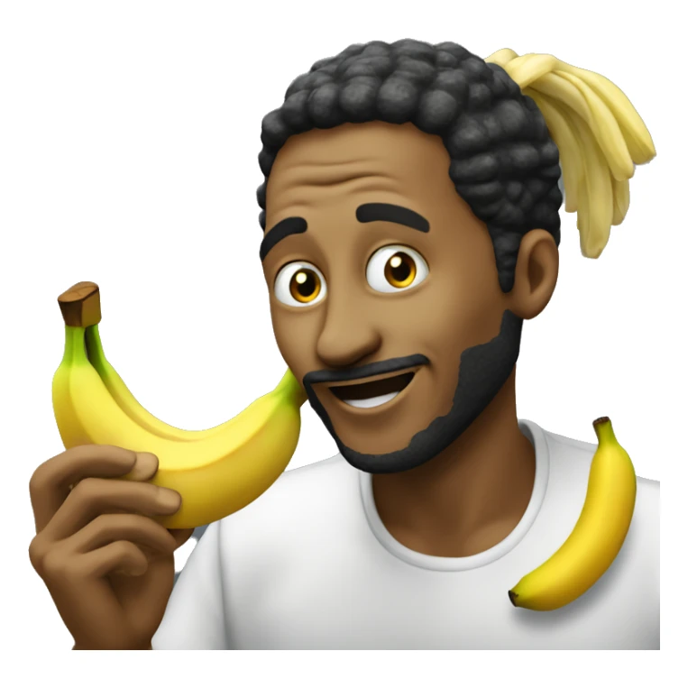 ladro che mangia una banana sticker