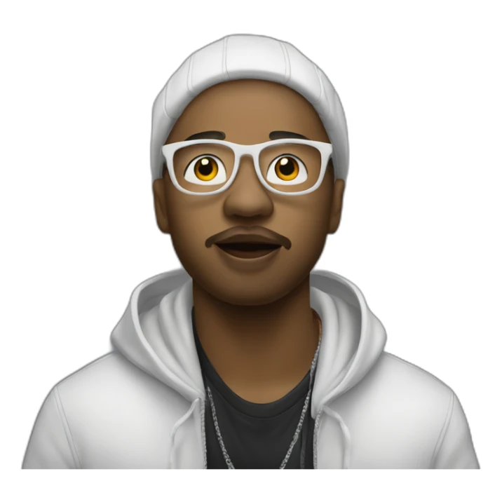 Ninho le rappeur en concert  sticker