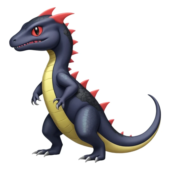 Salandit-Noibat-Larvitar-Hybrid (Full body) sticker