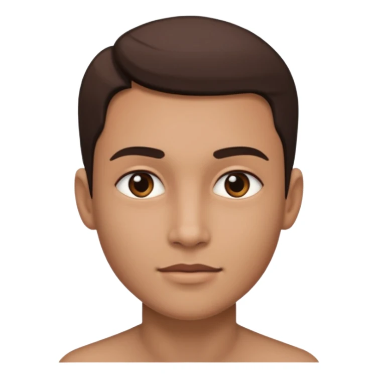 a person with a lot of details 3/4 view sticker