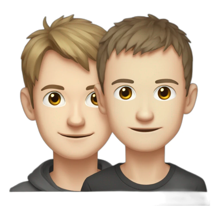 vitalik buterin and satoshi nakamoto sticker