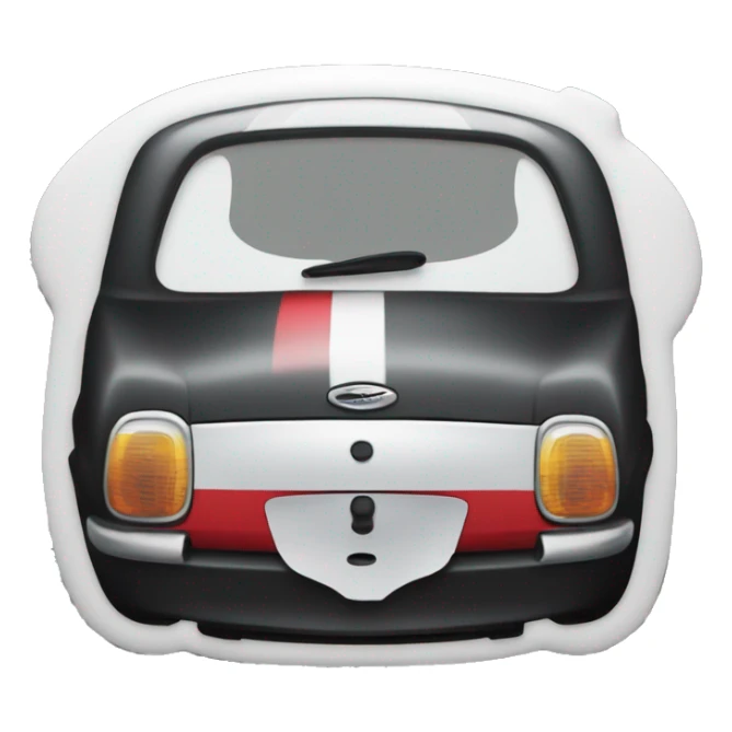 mini john cooper works logo but cooper is replaced by cooker sticker