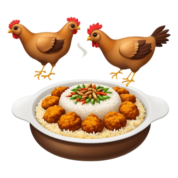 I want one biriyani plate fly in the sky sticker