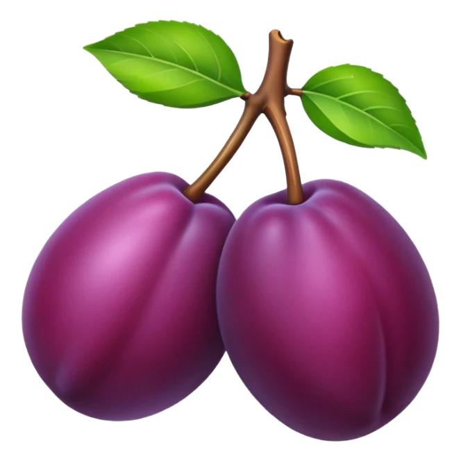 plum sticker