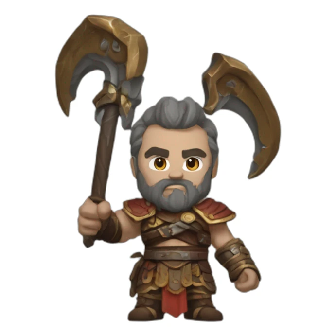 God of war Ragnarok Atraus sticker