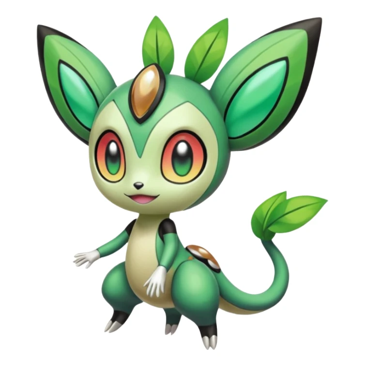 Meloetta-Virizion-Pokémon-Fakémon-creature sticker