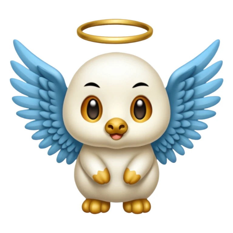 un animal ange de mongolie sticker